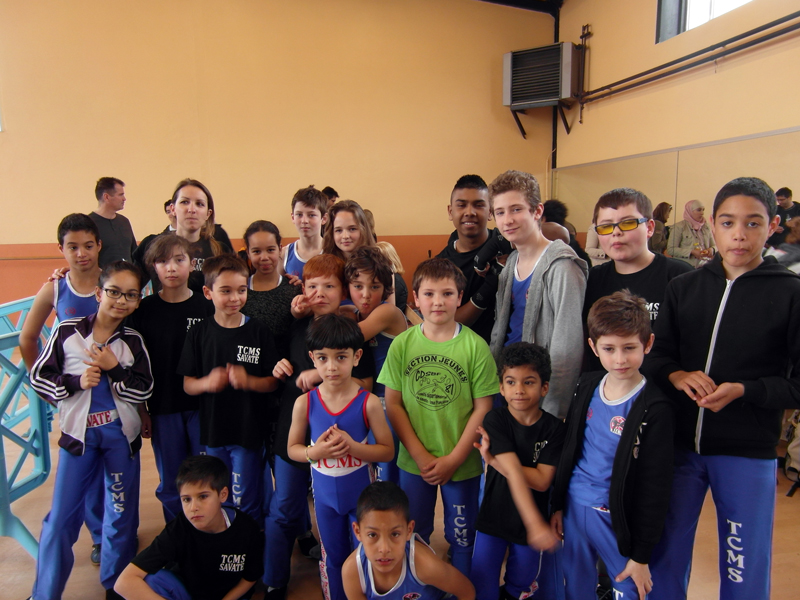 Les pitchouns à l’interclub de Castres !