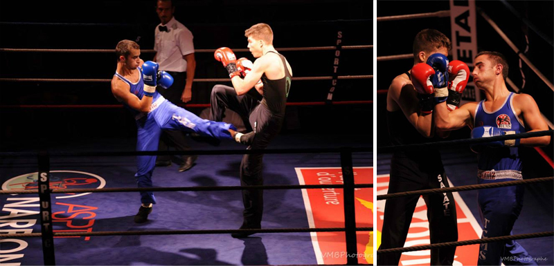 Très beau combat de Quentin face au Champion du Monde !